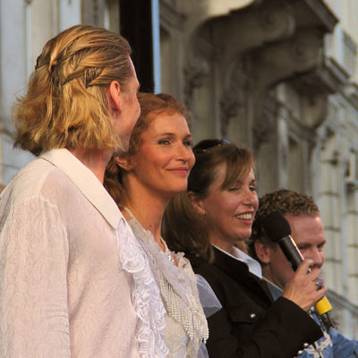 Mate Kamaras & Maya Hakvoort, Luzia Nistler & Fritz Schmid; Pic: Martin Bruny, 24.9.2005